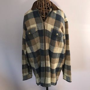 Flannel Zip Up